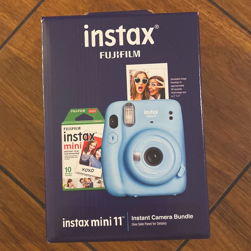 Instax mini 11 blue instant camera